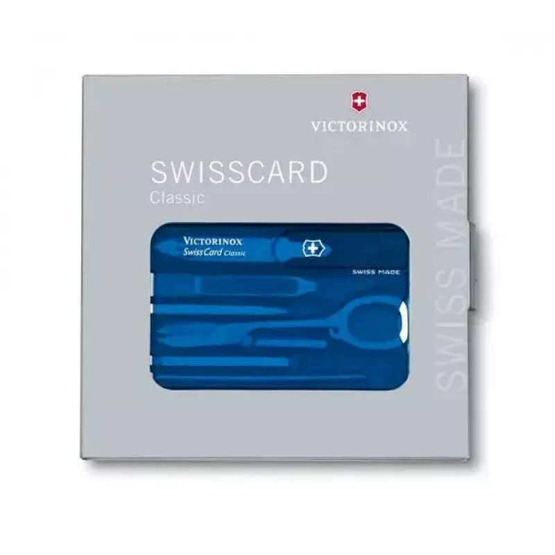 SwissCard Classic Victorinox blauw