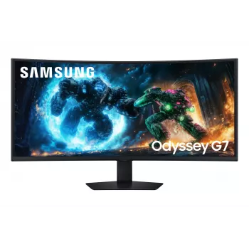 Samsung G75F computermonitor 101,6 cm (40 inch) 5120 x 2160 pixel WUHD lcd zwart