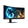 Samsung G75F computermonitor 101,6 cm (40 inch) 5120 x 2160 pixel WUHD lcd zwart