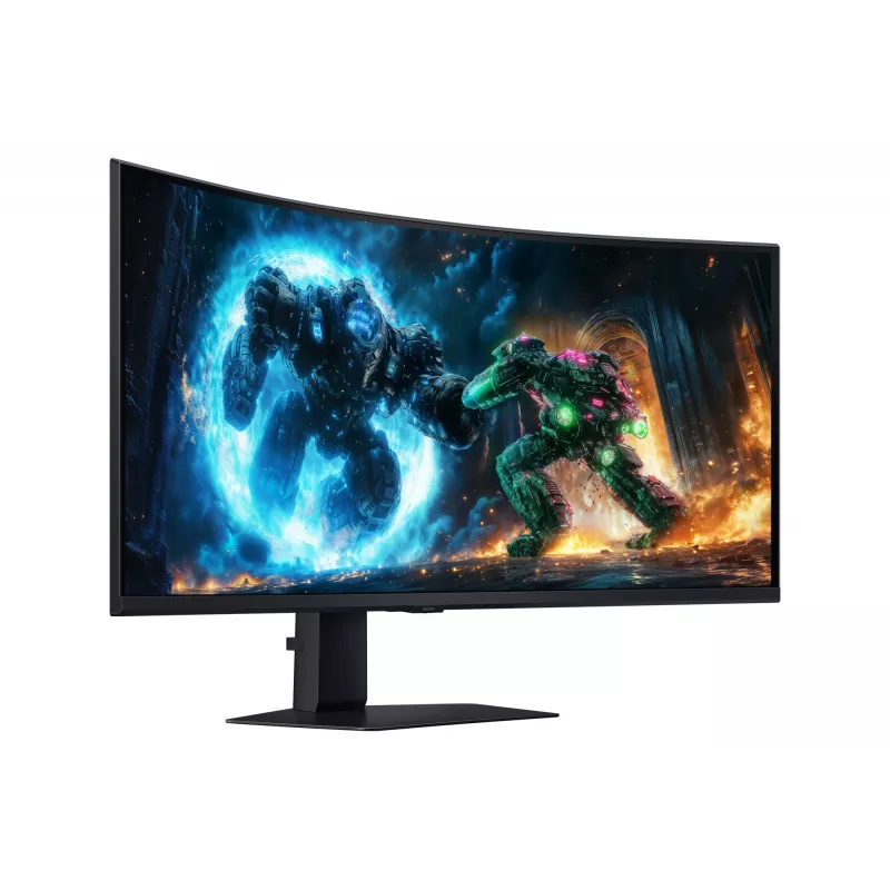Samsung G75F computermonitor 101,6 cm (40 inch) 5120 x 2160 pixel WUHD lcd zwart