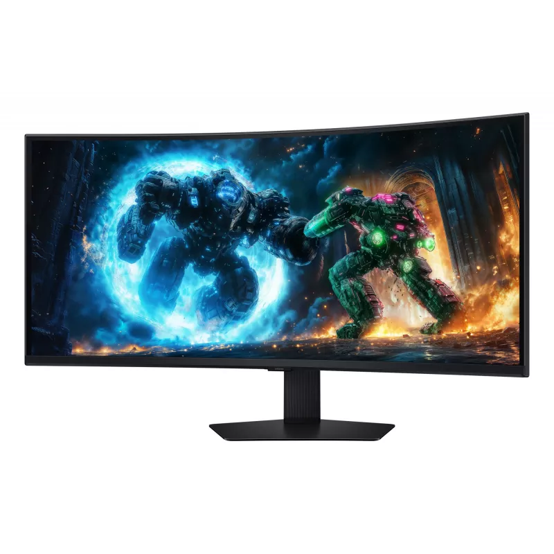 Samsung G75F computermonitor 101,6 cm (40 inch) 5120 x 2160 pixel WUHD lcd zwart