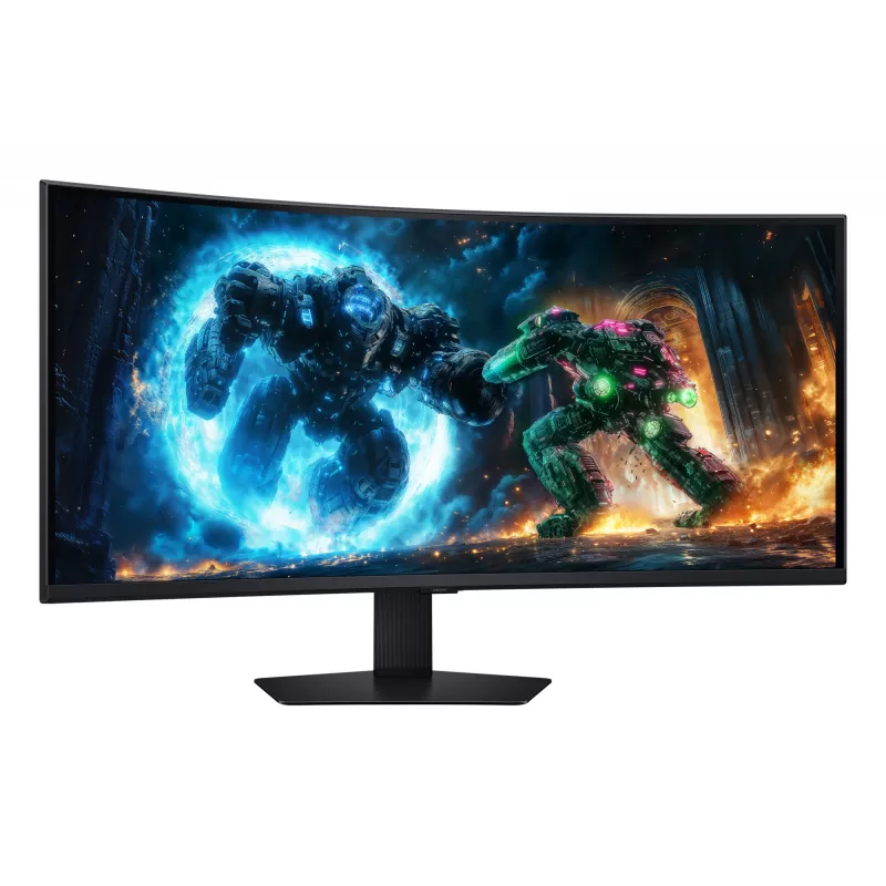Samsung G75F computermonitor 101,6 cm (40 inch) 5120 x 2160 pixel WUHD lcd zwart