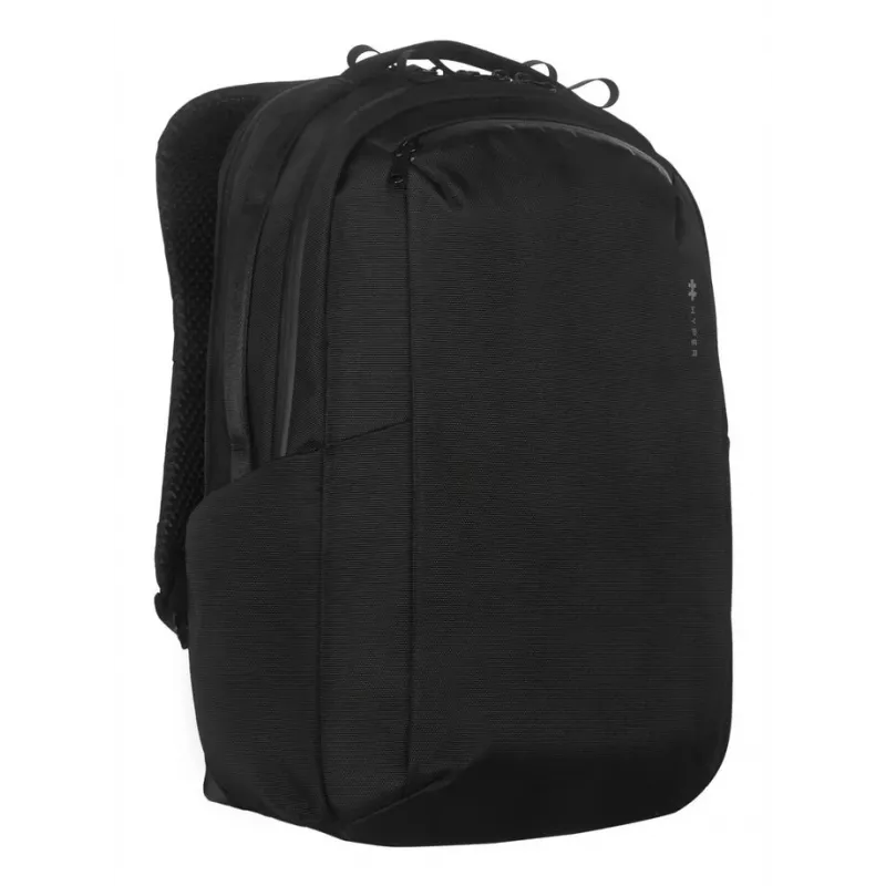 Rugzak HYPER HyperPack HP21PBKGL voor laptops tot 40,6 cm (16 inch) – zwart, PET/polyester