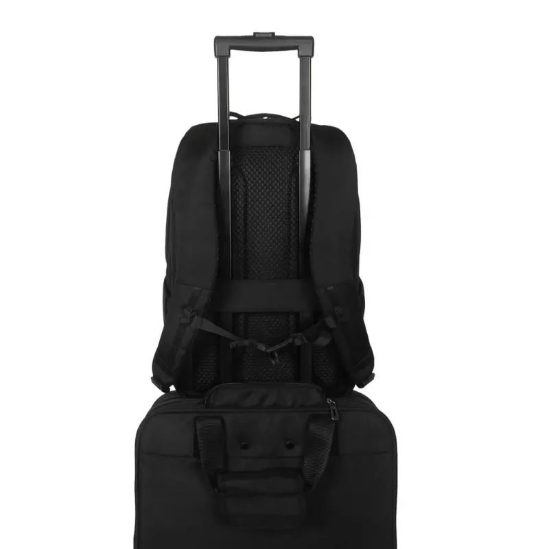 Rugzak HYPER HyperPack HP21PBKGL voor laptops tot 40,6 cm (16 inch) – zwart, PET/polyester