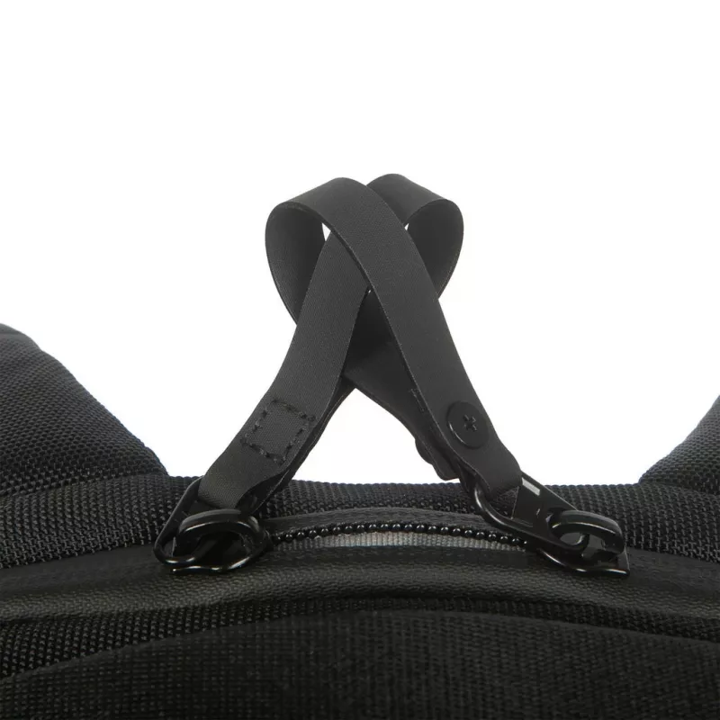 Rugzak HYPER HyperPack HP21PBKGL voor laptops tot 40,6 cm (16 inch) – zwart, PET/polyester