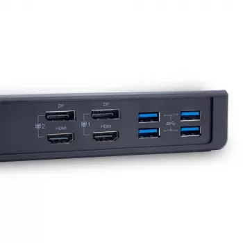 TERRA 1480374 laptop-dockingstation/poortreplicator bedraad USB 3.2 Gen 1 (3.1 Gen 1) Type-C zwart