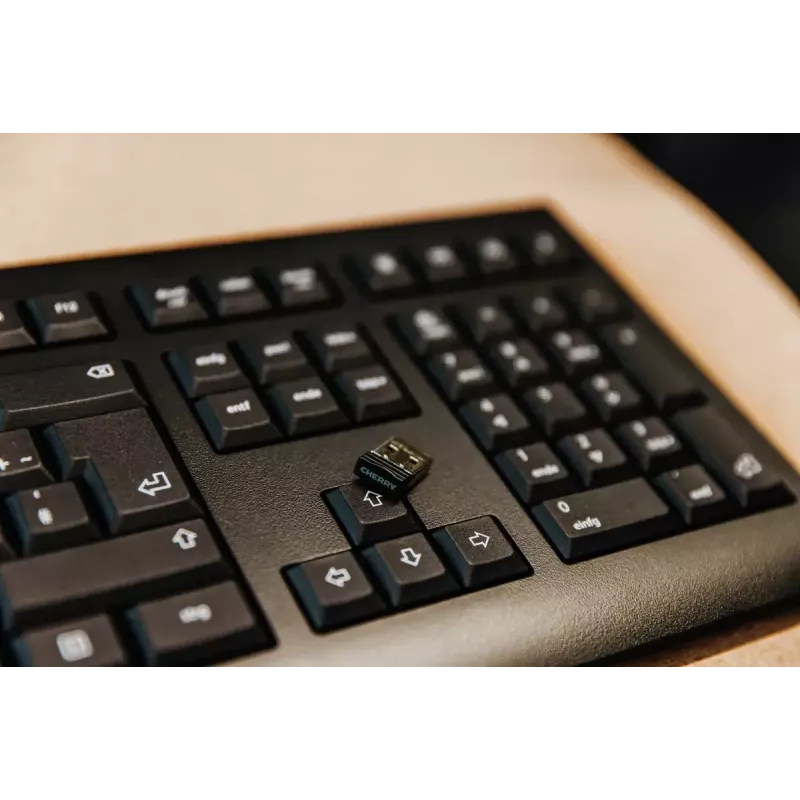 CHERRY KW 3000 toetsenbord universeel RF Wireless QWERTY US International zwart