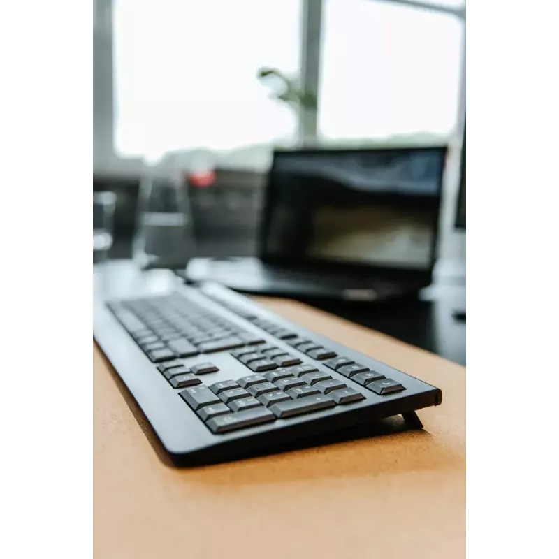 CHERRY KW 3000 toetsenbord universeel RF Wireless QWERTY US International zwart