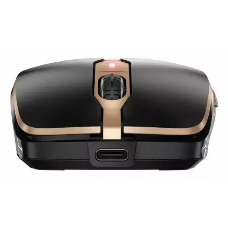 Cherry DW 9100 Slim Draadloze toetsenbord- en muisset, Italiaanse indeling, zwart/brons