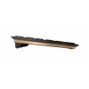 Cherry DW 9100 Slim Draadloze toetsenbord- en muisset, Italiaanse indeling, zwart/brons
