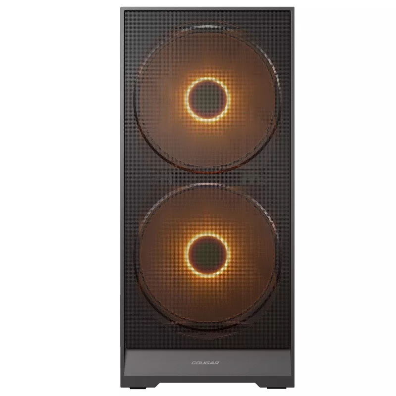 COUGAR Midi-Tower behuizing, Airface 180, ARGB, zwart