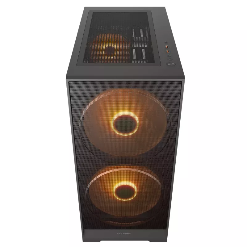 COUGAR Midi-Tower behuizing, Airface 180, ARGB, zwart