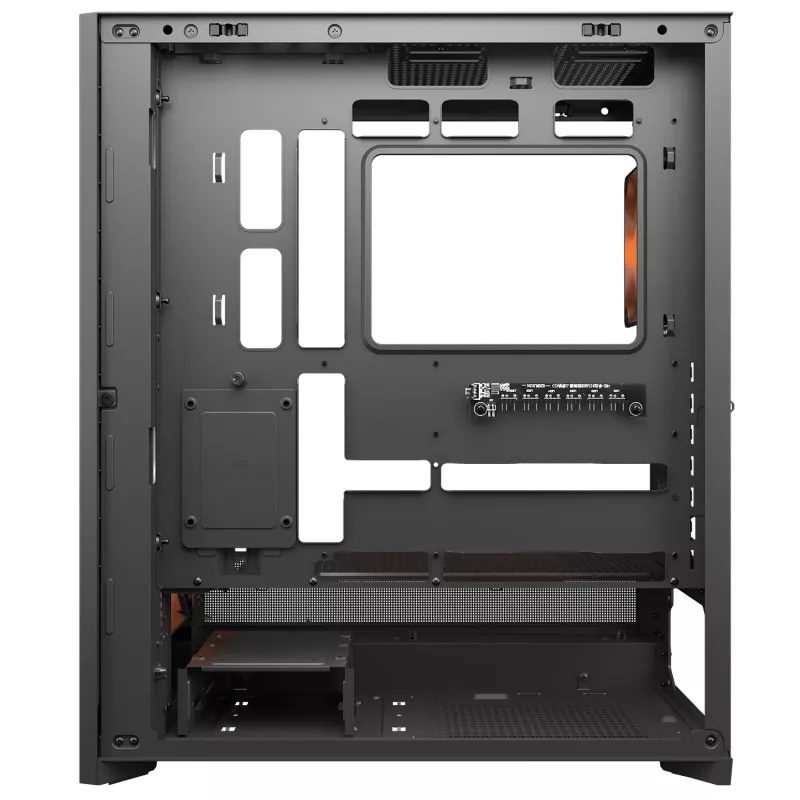 COUGAR Midi-Tower behuizing, Airface 180, ARGB, zwart