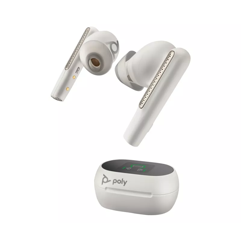 HP Poly Poly Voyager Free 60/60+ witte oordopjes (2 stuks)