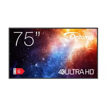 Digital signage flatscreen Optoma N3751K 75 inch LED 4K Ultra HD