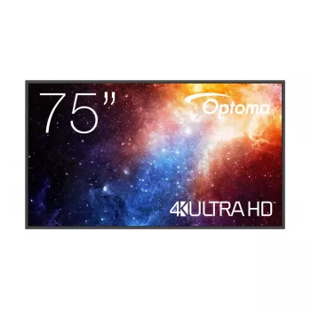 Digital signage flatscreen Optoma N3751K 75 inch LED 4K Ultra HD
