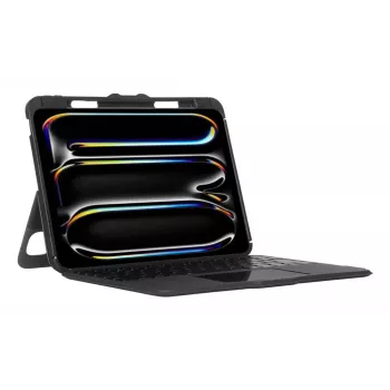 Targus VersaVu Spaanse Bluetooth-toetsenbord-trackpad-hoes voor iPad 13 inch, zwart