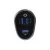 Conceptronic CARDEN06B mobiele lader universeel zwart sigarettenaansteker auto