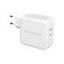 Conceptronic ALTHEA 2-poorts 100W GaN USB-C PD lader, binnen, wisselstroom, 5 V, 5 A, wit