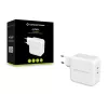 Conceptronic ALTHEA 2-poorts 100W GaN USB-C PD lader, binnen, wisselstroom, 5 V, 5 A, wit