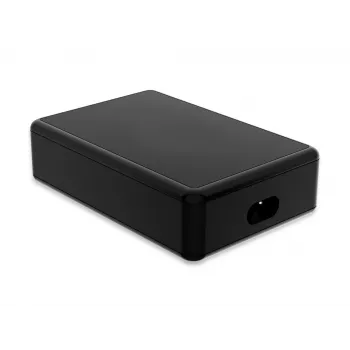 Conceptronic OZUL 4-poorts 65W USB PD desktoplader, binnen, AC, 5 V, zwart
