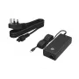 Conceptronic OZUL03BUK 100W GaN desktop USB PD lader, geïntegreerde USB-C-kabel, UK-stekker
