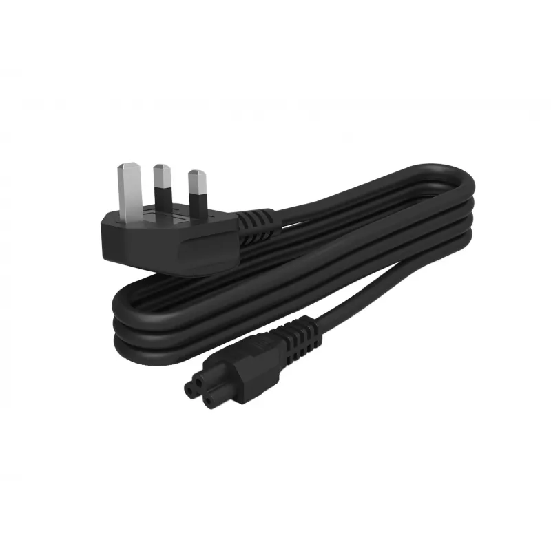 Conceptronic OZUL03BUK 100W GaN desktop USB PD lader, geïntegreerde USB-C-kabel, UK-stekker
