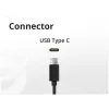 Conceptronic OZUL04BE 67W GaN USB PD lader, geïntegreerde USB-C-kabel