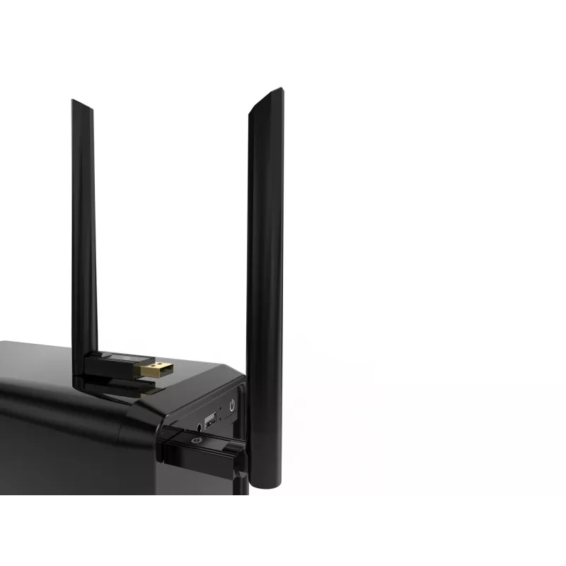 Conceptronic ABBY17B Long Range Bluetooth 5.3 USB-adapter, externe antenne