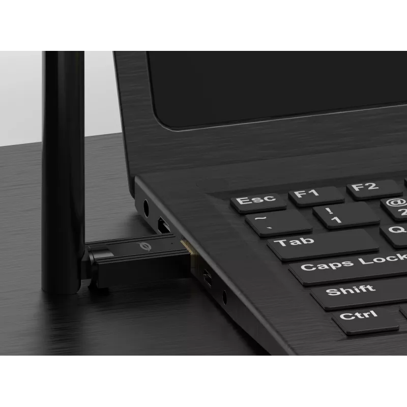 Conceptronic ABBY17B Long Range Bluetooth 5.3 USB-adapter, externe antenne