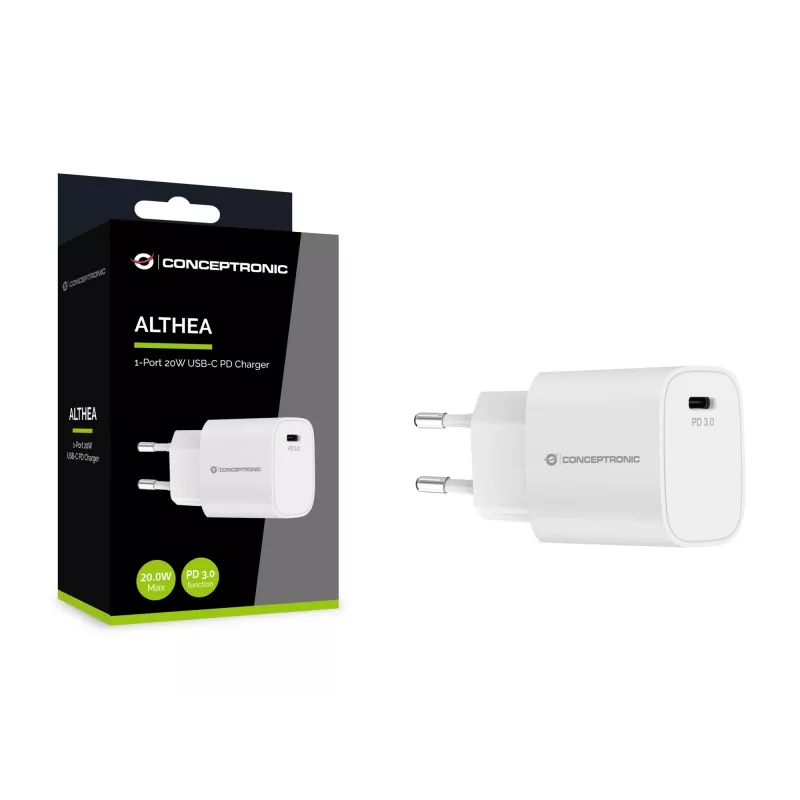 Lader Conceptronic 1-poorts 20W USB-C PD lader
