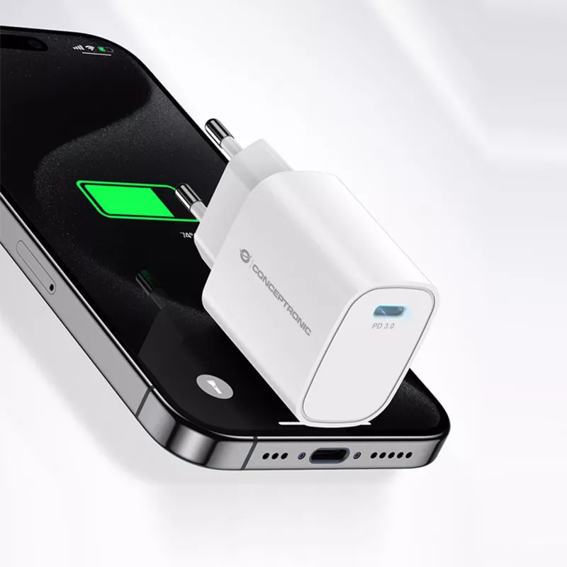 Lader Conceptronic 1-poorts 20W USB-C PD lader