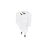 Conceptronic 2-poorts 20W GaN USB PD lader, USB-C x 1, USB-A x 1 ALTHEA15W