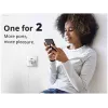 Conceptronic 2-poorts 20W GaN USB PD lader, USB-C x 1, USB-A x 1 ALTHEA15W