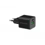 Conceptronic 2-poorts 20W GaN USB PD lader, USB-C x 1, USB-A x 1, QC 3.0, PPS