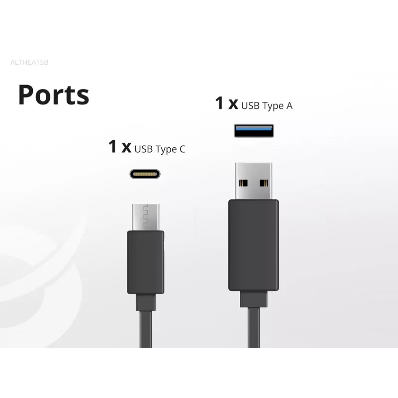 Conceptronic 2-poorts 20W GaN USB PD lader, USB-C x 1, USB-A x 1, QC 3.0, PPS
