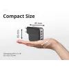 Conceptronic 4-poorts 100W GaN USB PD lader met USB-C laadkabel, USB-C x 3, USB-A x 1, QC 3.0, PPS