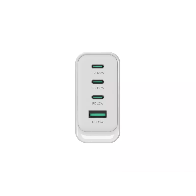 Conceptronic ALTHEA22W100 4-poorts 100W GaN USB PD-oplader, USB-C x 3, USB-A x 1, QC 3.0, PPS, PD 3.0