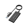 7-in-1 kaartlezer CONCEPTRONIC BIAN10B — USB 3.2 Gen 1 Type-A/Type-C, CF/MMC/MS/SD/MicroSD/xD, zwart
