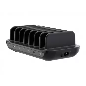 Conceptronic OZUL07B 160W 7-poorts USB PD-laadstation, USB-C x 7, PD 3.0