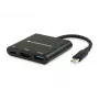 Conceptronic DONN01B laptop-dock/poort-replicator USB 3.2 Gen 1 (3.1 Gen 1) Type-C zwart