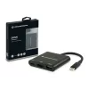 Conceptronic DONN01B laptop-dock/poort-replicator USB 3.2 Gen 1 (3.1 Gen 1) Type-C zwart