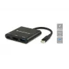 Conceptronic DONN01B laptop-dock/poort-replicator USB 3.2 Gen 1 (3.1 Gen 1) Type-C zwart