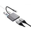 Conceptronic DONN13G laptop-dock/poort-replicator bedraad USB 3.2 Gen 1 (3.1 Gen 1) Type-C grijs
