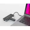 Conceptronic DONN14G laptop-dock/poort-replicator bedraad USB 3.2 Gen 1 (3.1 Gen 1) Type-C grijs