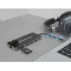 Conceptronic DONN15G laptop-dock/poort-replicator bedraad USB 3.2 Gen 1 (3.1 Gen 1) Type-C grijs