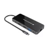 Conceptronic DONN15G laptop-dock/poort-replicator bedraad USB 3.2 Gen 1 (3.1 Gen 1) Type-C grijs