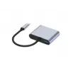 Conceptronic DONN16G bedraad USB 3.2 Gen 1 Type-C grijs 100W 4K Ultra HD