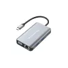 Conceptronic DONN21G laptop-dockingstation/poort-replicator bedraad USB 3.2 Gen 1 (3.1 Gen 1) Type-C grijs