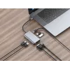 Conceptronic DONN21G laptop-dockingstation/poort-replicator bedraad USB 3.2 Gen 1 (3.1 Gen 1) Type-C grijs